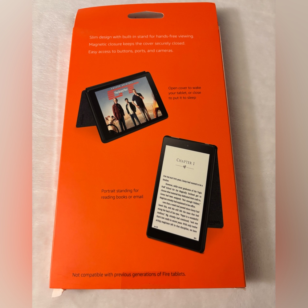 Amazon Fire HD 8 Cover - Black - Picture 2 of 11